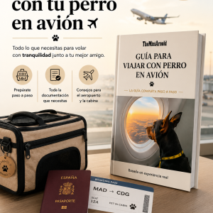 Guía para viajar con tu perro en avión