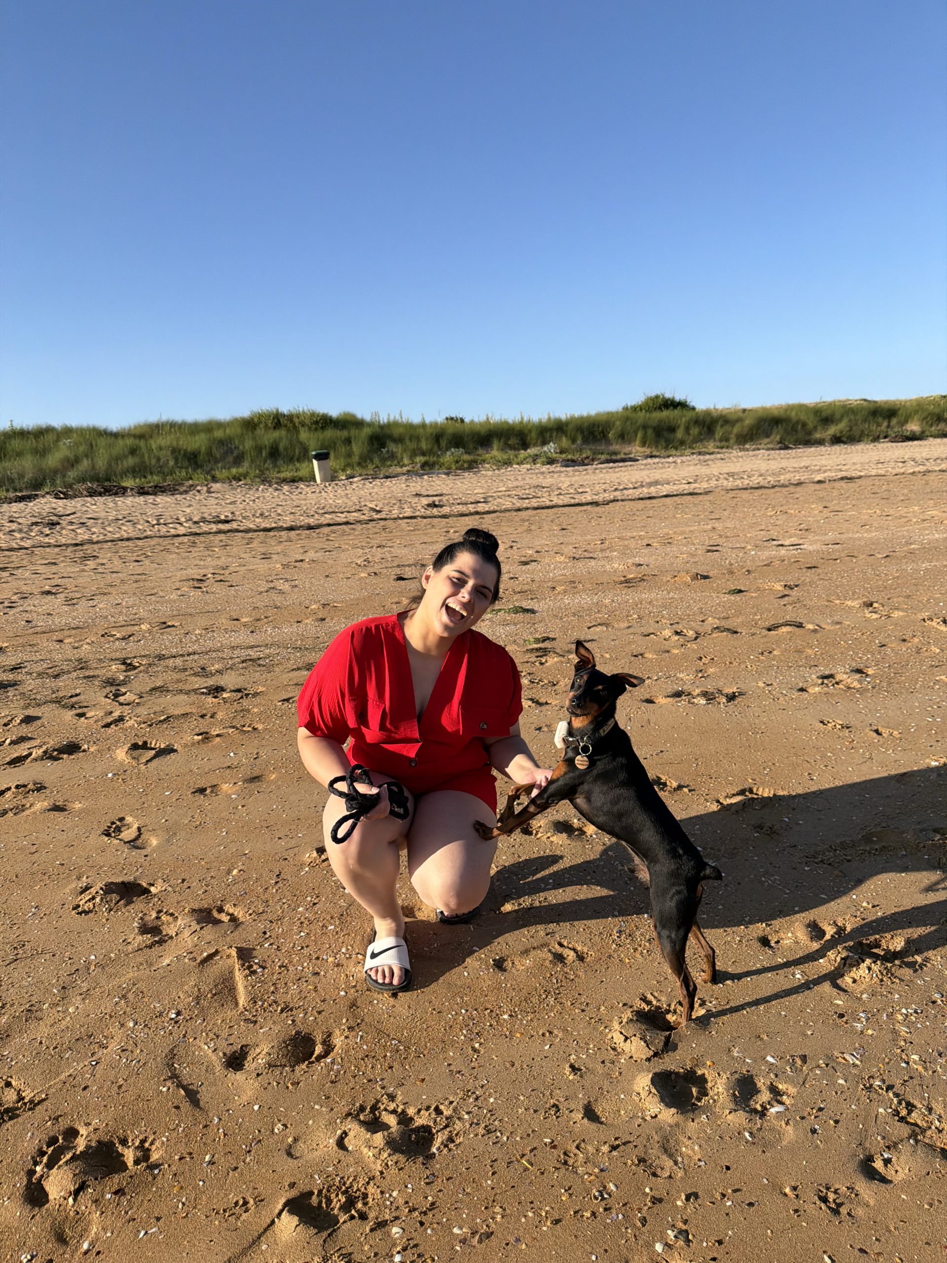 Playa Canina del Muelle de Somo en Cantabria