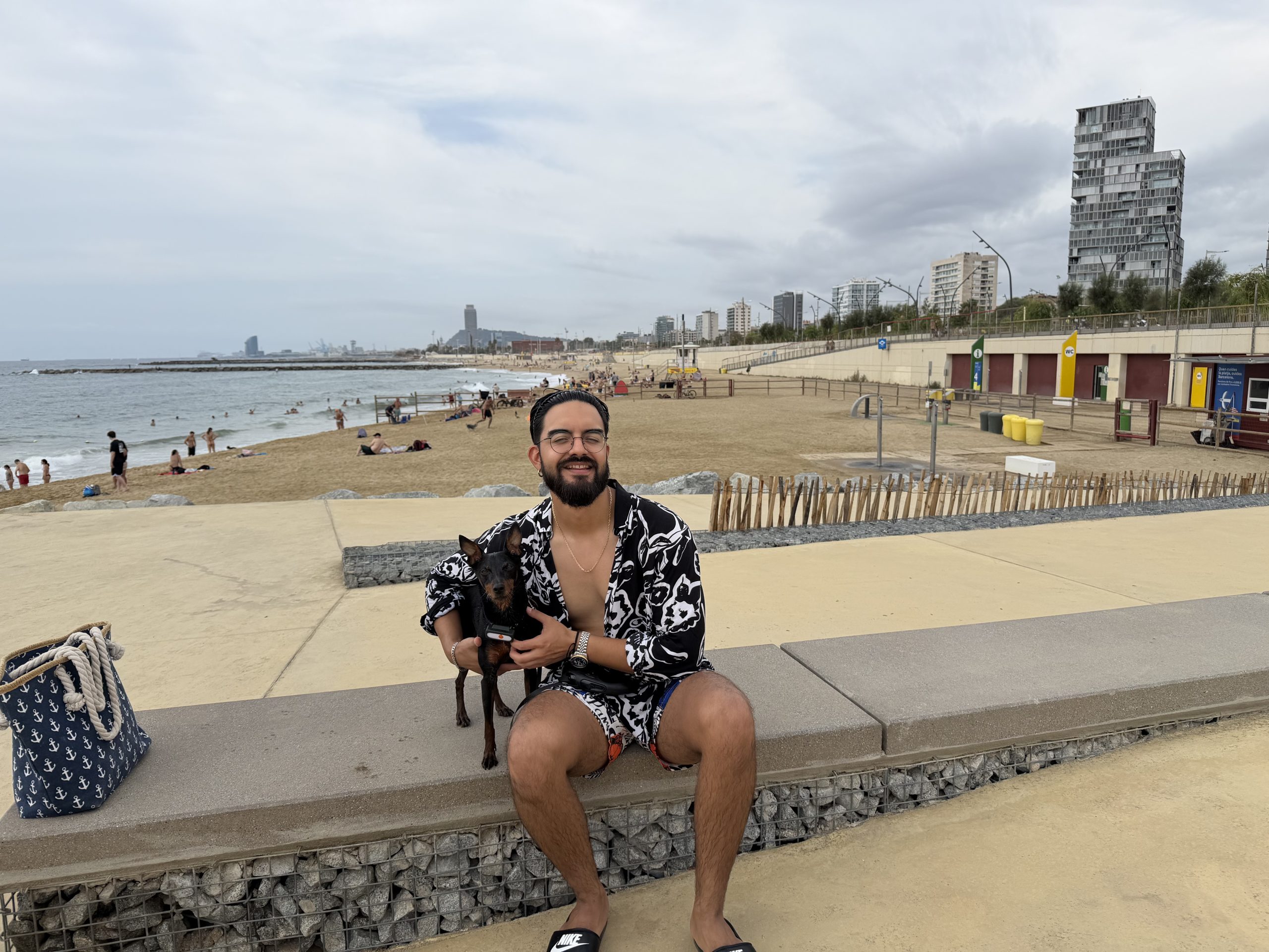 Playa Canina de Llevant en Barcelona